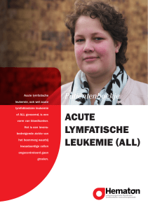 acute lymfatische leukemie (all)