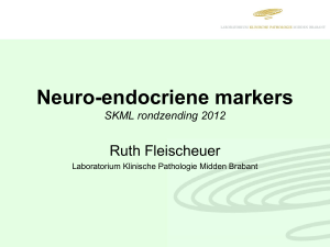 Neuro-endocriene markers SKML rondzending 2012