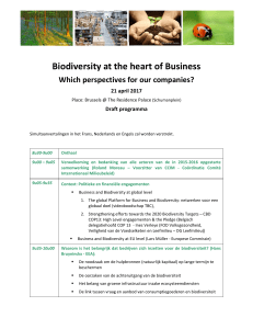 Biodiversity at the heart of Business