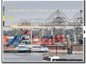Logistiek als Gelderse motor 2012-2015