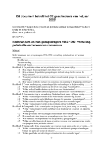 Nederlanders en hun gezagsdragers 1950-1990: verzuiling