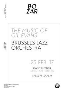 The music of Gil evans Brussels Jazz Orchestra 23 FeB. `17