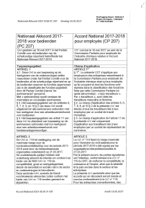 nationaal akkoord 2017-2018 - FOD Werkgelegenheid, Arbeid en