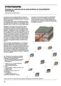 stratigrafie - Natuurtijdschriften