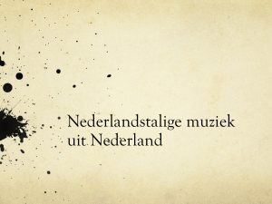 Nederlandstalige muziek uit Nederland
