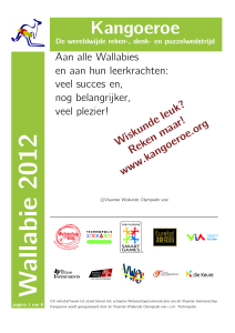 2011-2012 - Vlaamse Wiskunde Olympiade