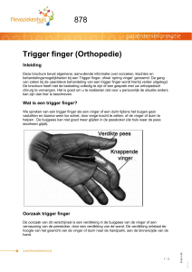 878 Trigger finger (Orthopedie)