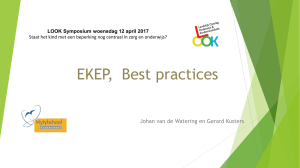 EKEP, Best practices