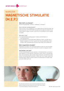 Magnetische stiMulatie (MeP)