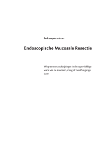 Endoscopische Mucosale Resectie