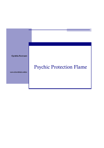 Psychic Protection Flame