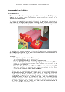 Accommodatie en inrichting - Duimelot, Kinderdagverblijf
