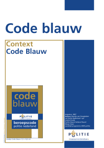 Context Code Blauw