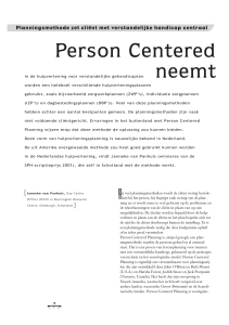 Person Centered neemt