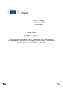 Verzoek van de Europese Commissie