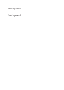 Embryowet - Nvog Documenten