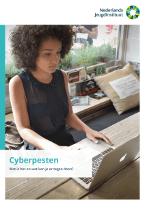 Cyberpesten - Nederlands Jeugdinstituut