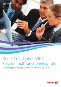 Xerox®ColorQube® 8900 kleuren multifunctionele printer