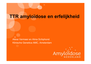 TTR amyloïdose en erfelijkheid