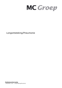 Longontsteking/Pneumonie