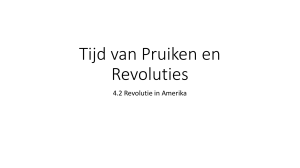 Tijd van Pruiken en Revoluties