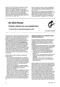 De GEA-Pionier - Natuurtijdschriften