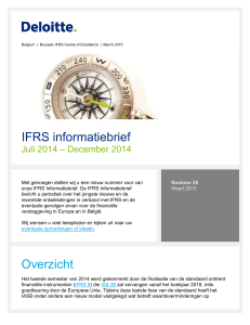 IFRS informatiebrief Nr. 25