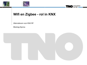 Wifi en Zigbee - rol in KNX