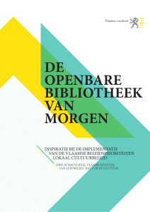 DE OPENBARE BIBLIOTHEEK VAN MORGEN - Sociaal