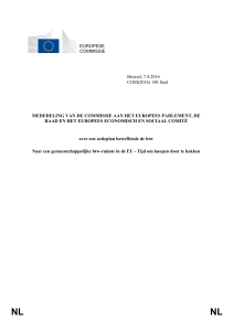 EUROPESE COMMISSIE Brussel, 7.4.2016 COM(2016