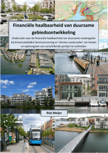 Financiële haalbaarheid van duurzame