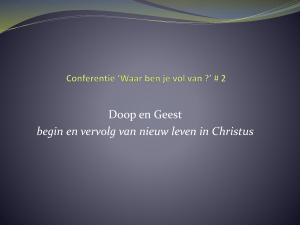 Diapositive 1 - Evangelische Gemeente Enschede