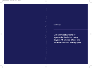 Clinical Investigations of Myocardial Perfusion using Oxygen