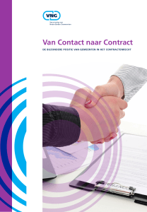 Van Contact naar Contract