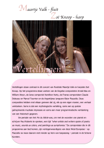 Vertellingen - Zoë Knoop Harpiste