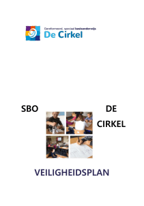 Veiligheidsplan GPO-WN en SBO de Cirkel