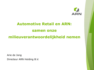 Arie de Jong, ARN 01072015