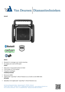 Buebull MEDIA Bluetooth 4.1 ontvanger voor muziek streaming Aux