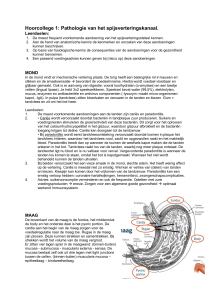 Hoorcollege 1: Pathologie van het spijsverteringskanaal.