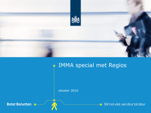 IMMA Special Regio`s (presentatie 11 okt 2016)