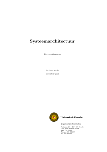 Systeemarchitectuur