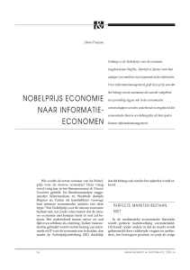 nobelprijs economie naar informatie- economen