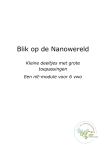 Blik op de Nanowereld