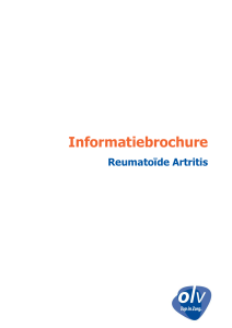 Reumatoïde artritis - OLV Ziekenhuis Aalst