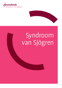 Syndroom van Sjögren