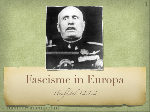 Fascisme in Europa