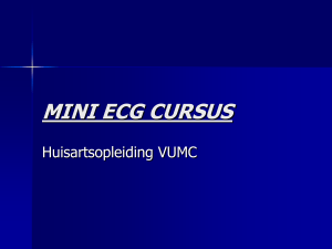 mini ecg cursus - Wiki HOVUmc