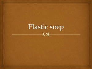 Plastic soep