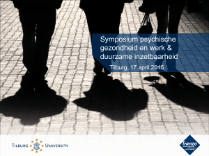 Symposium psychische gezondheid en werk