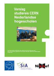 Verslag studiereis CERN Nederlandse